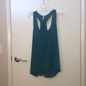 Teal Frenchi top